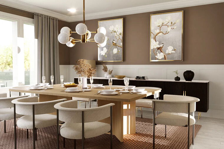 Online design Transitional Dining Room by Nicholas M. thumbnail