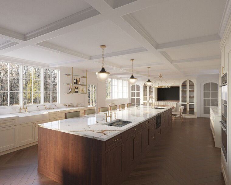 Online design Traditional Kitchen by Jessica Z. thumbnail