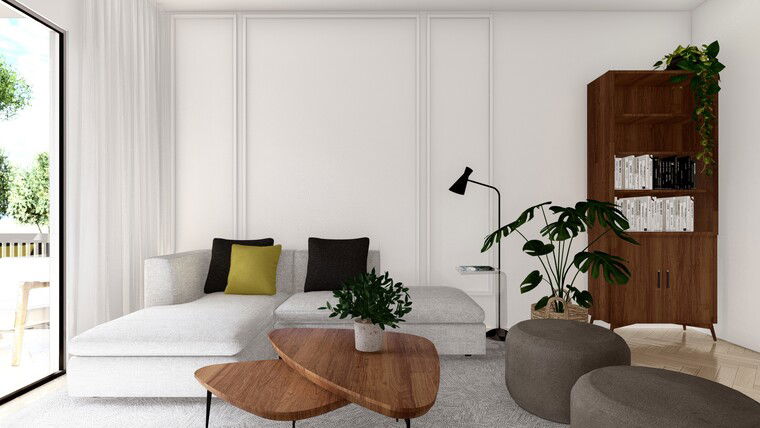 Online design Modern Living Room by Lucia M. thumbnail