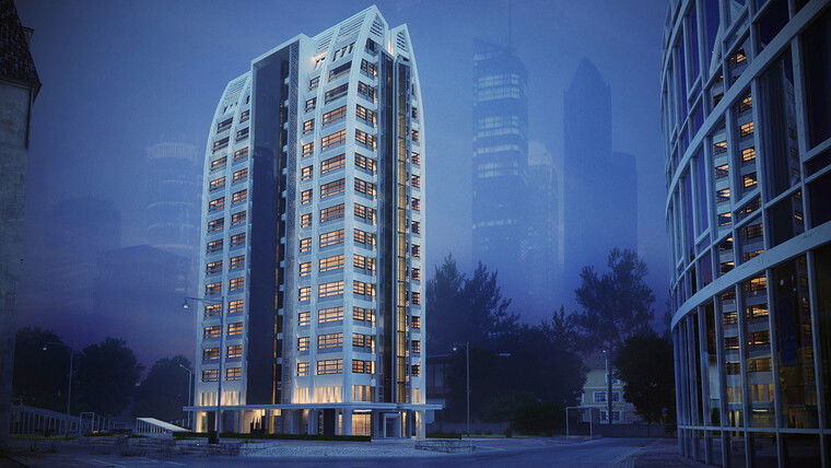 Online design Modern Business: 1 Space by Fares N. thumbnail