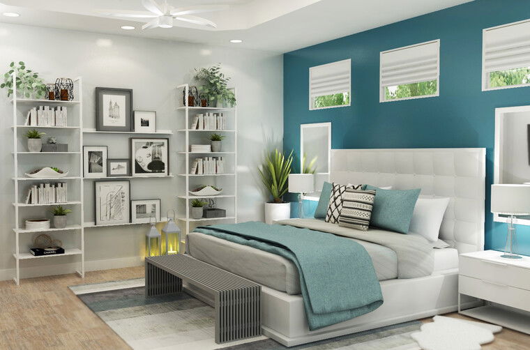 Online design Modern Bedroom by Brittany J. thumbnail