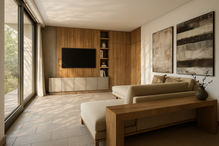 Online design Contemporary Living Room by Marlene R. thumbnail