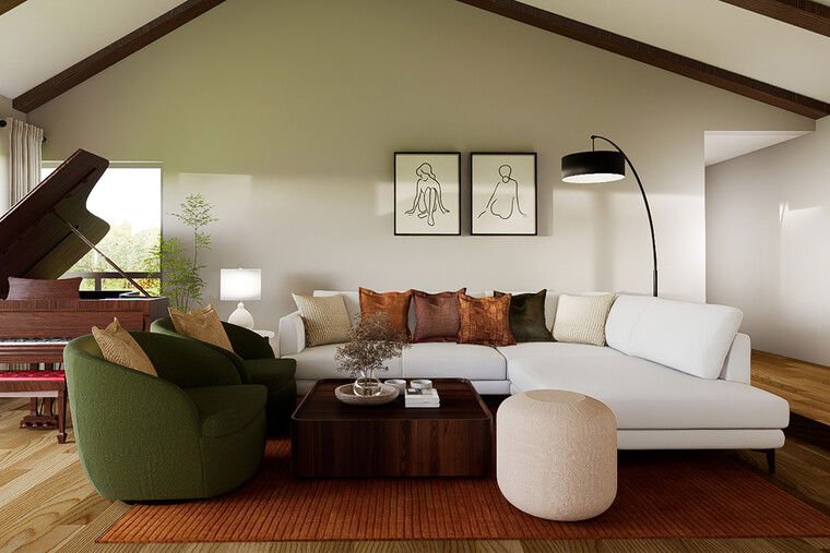 Online design Transitional Living Room by Nicholas M. thumbnail