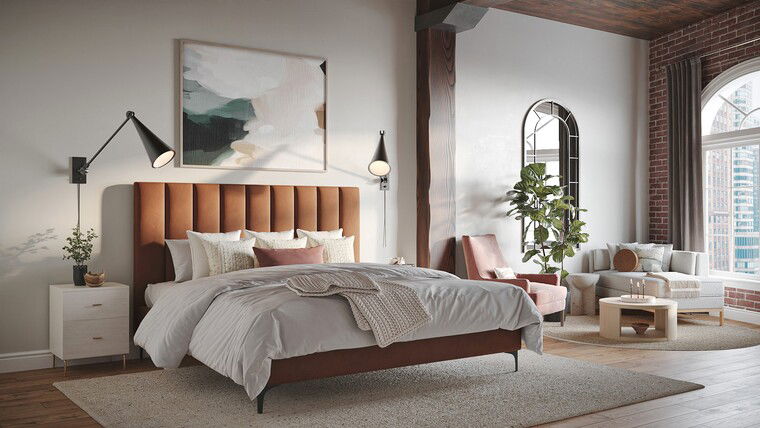 Online design Contemporary Bedroom by Rachel I. thumbnail
