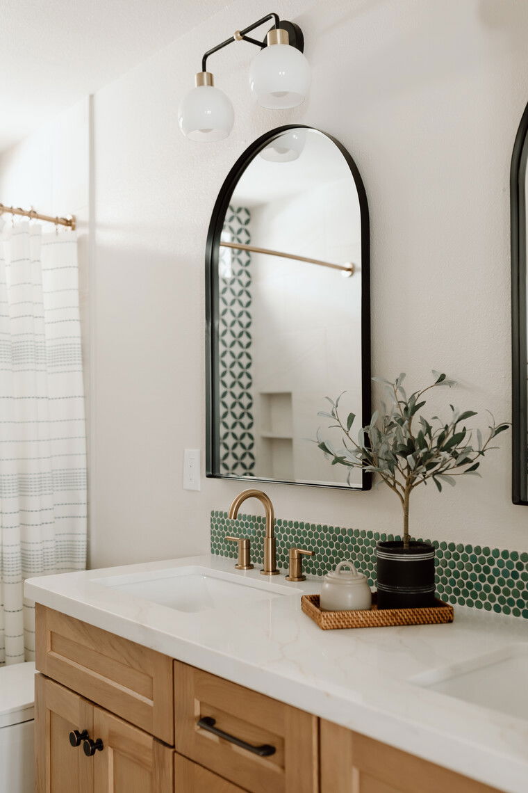Diseño en línea Baño Ecléctico por Mackenzie H. thumbnail
