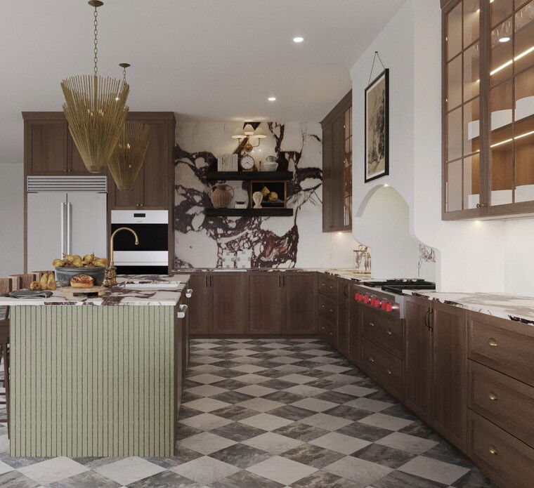 Online design Transitional Kitchen by Rachel I. thumbnail