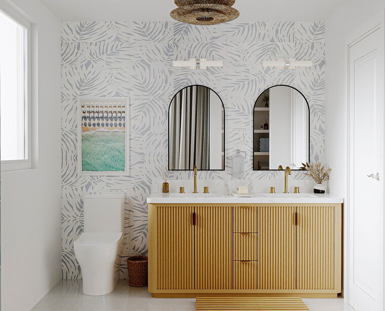Online design Beach Bathroom by Shameika B. thumbnail