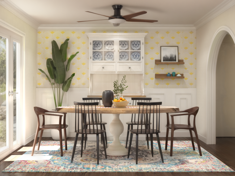 Online design Eclectic Dining Room by Carine C. thumbnail
