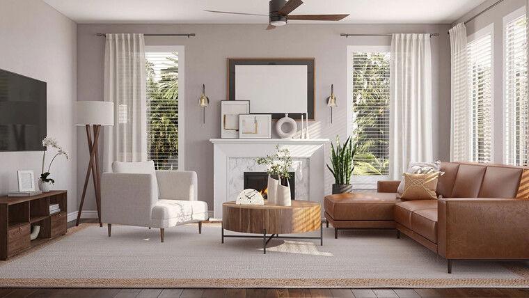 Online design Modern Living Room by Denise F. thumbnail