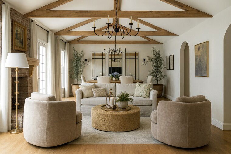 Online design Transitional Living Room by Marya W. thumbnail