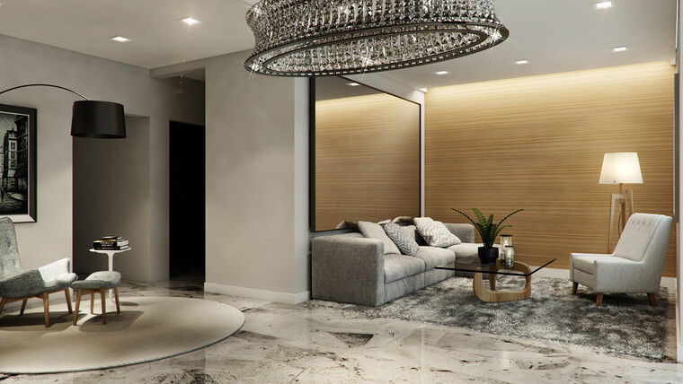 Online design Contemporary Living Room by Aida A. thumbnail