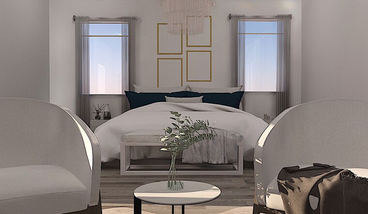 Online design Transitional Bedroom by Brooke S. thumbnail