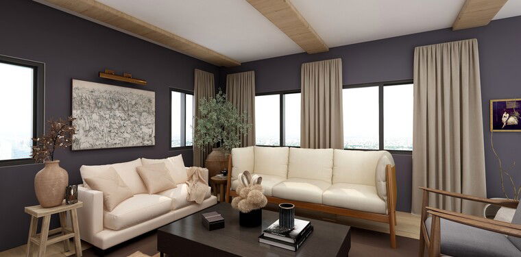 Online design Contemporary Living Room by Zena A. thumbnail