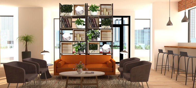 Online design Contemporary Business: 1 Space by Keerthana V. thumbnail