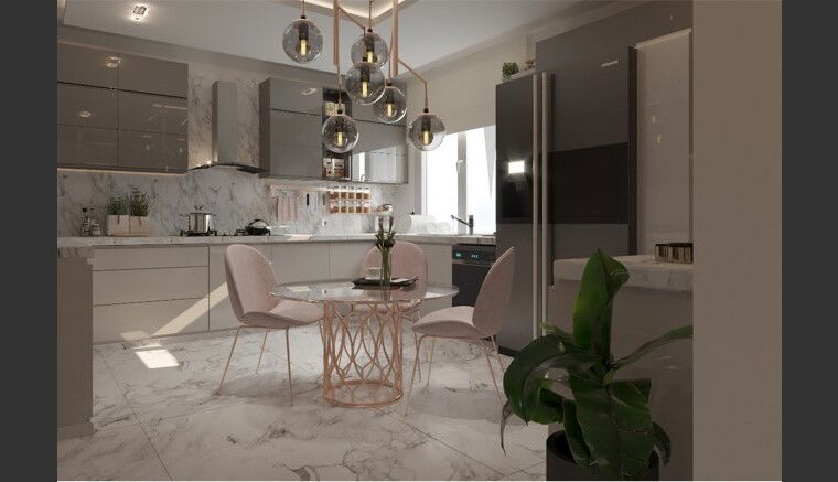 Online design Contemporary Kitchen by Mohraeel T. thumbnail