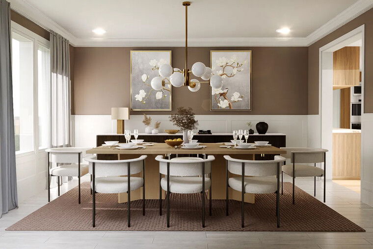 Online design Transitional Dining Room by Nicholas M. thumbnail