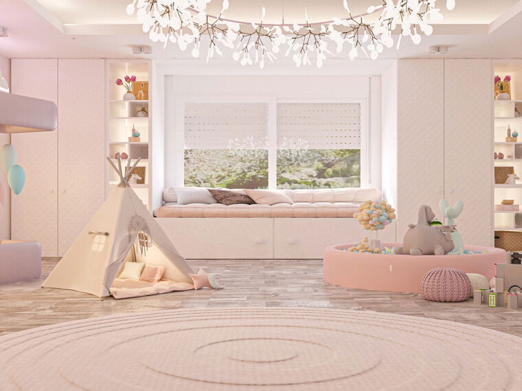 Online design Modern Kids Room by Esra S. thumbnail