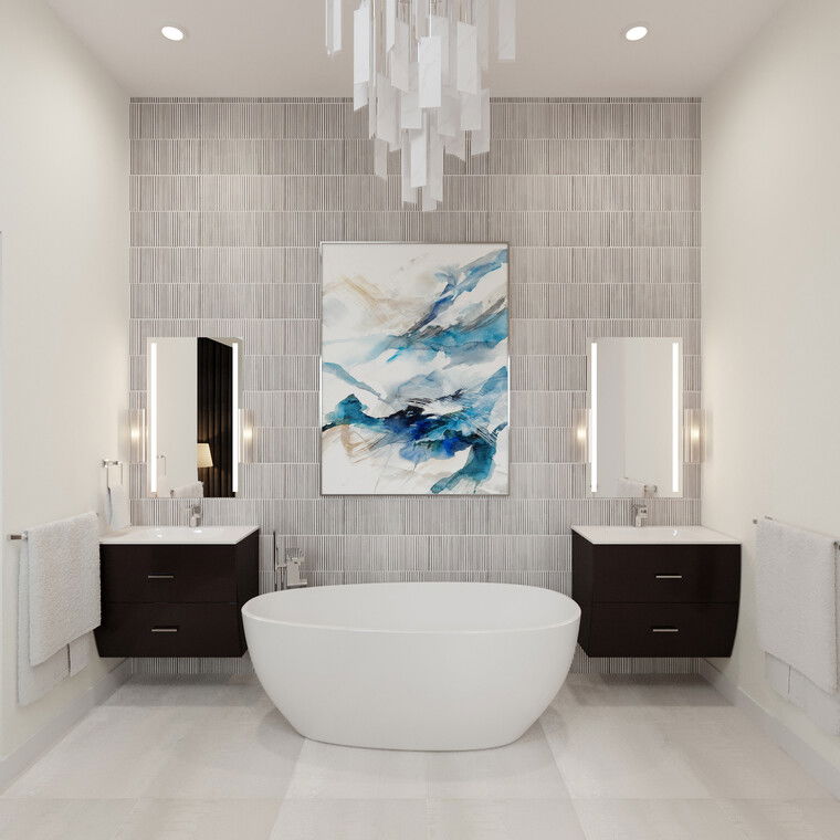 Online design Contemporary Bathroom by Wanda P. thumbnail