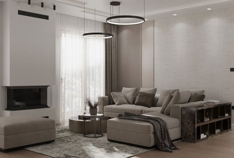 Online design Contemporary Living Room by Jelena D. thumbnail
