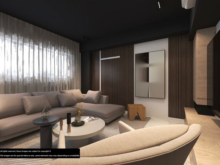 Online design Contemporary Living Room by Perla V. thumbnail