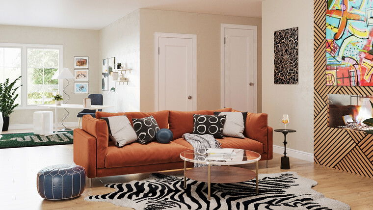 Online design Contemporary Home Office by Marve M. thumbnail