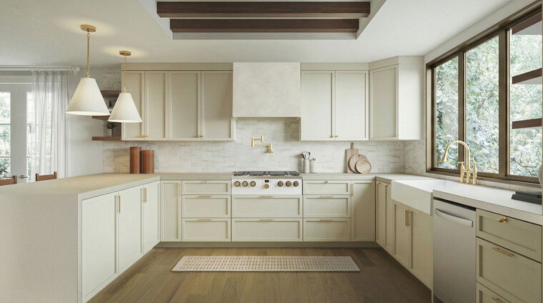 Online design Modern Kitchen by Astrid I. thumbnail