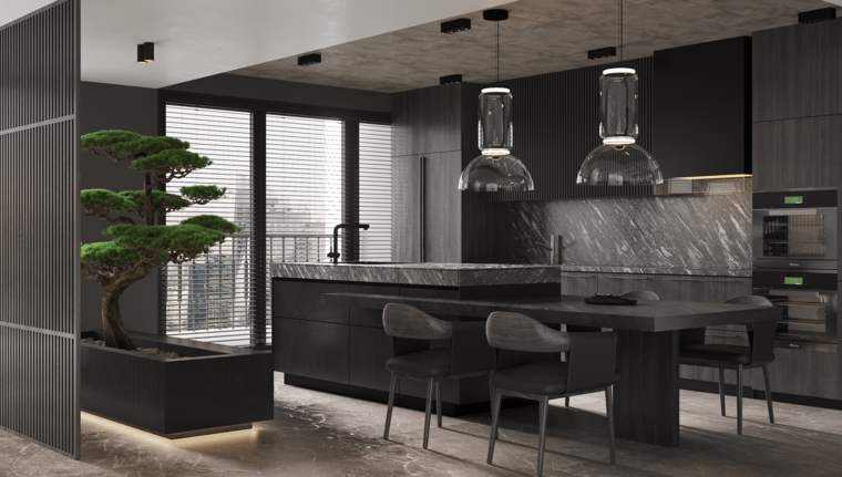 Online design Modern Kitchen by Ilirida S. thumbnail