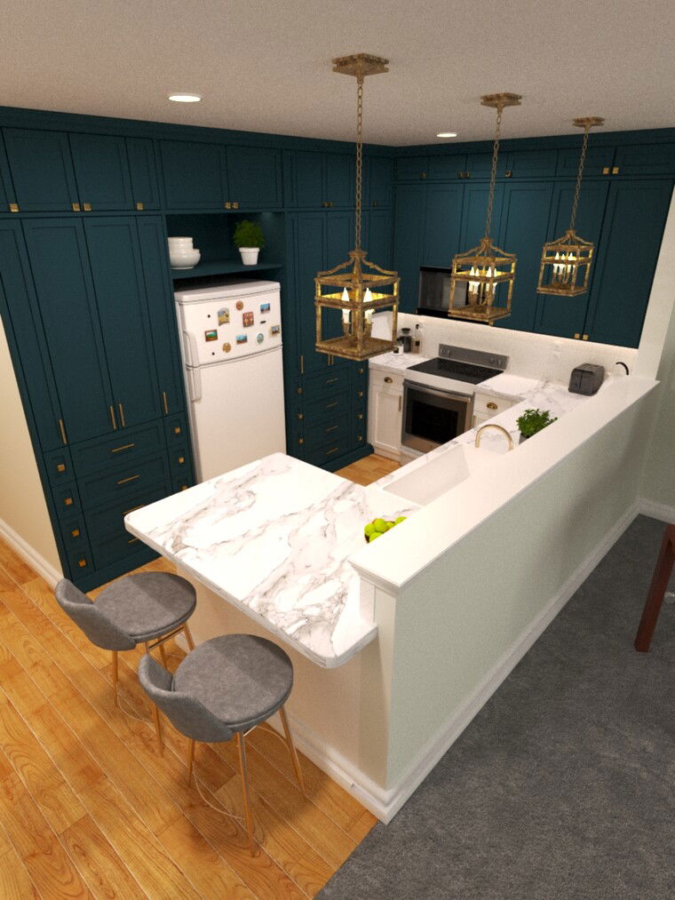 Online design Glamorous Kitchen by Aida A. thumbnail