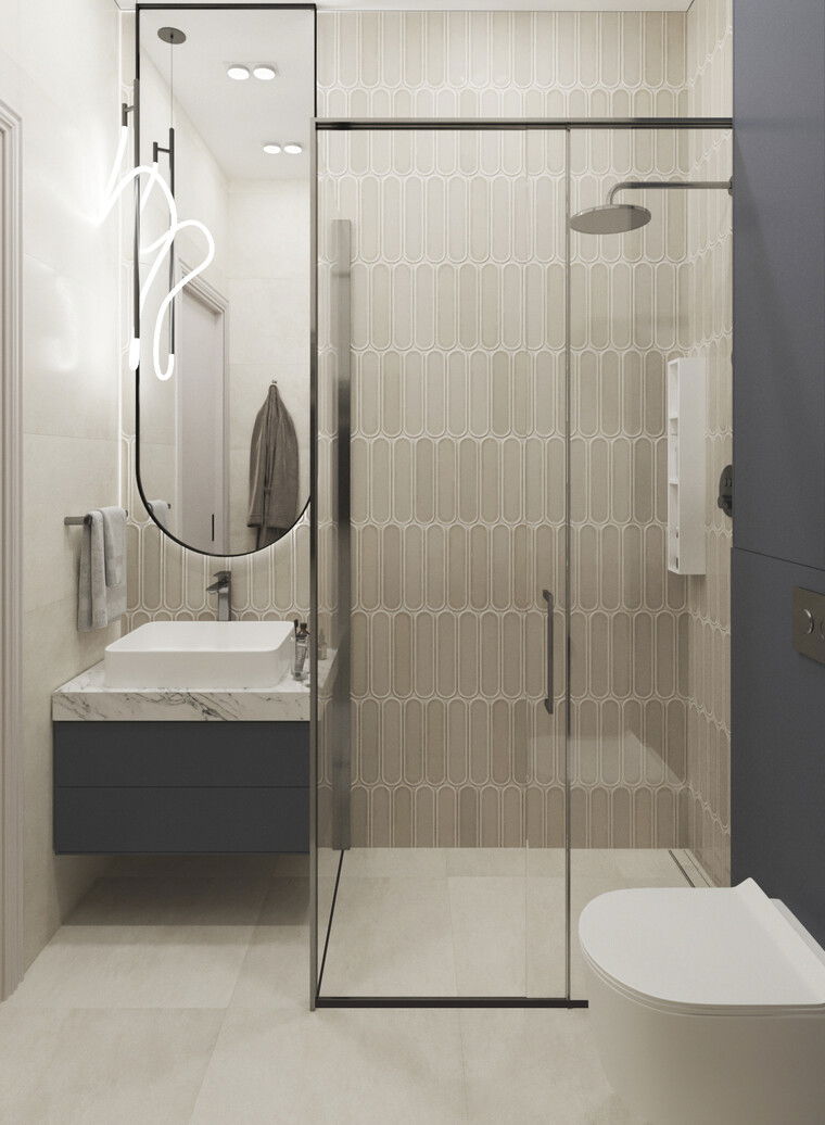 Online design Transitional Bathroom by Talyana V. thumbnail