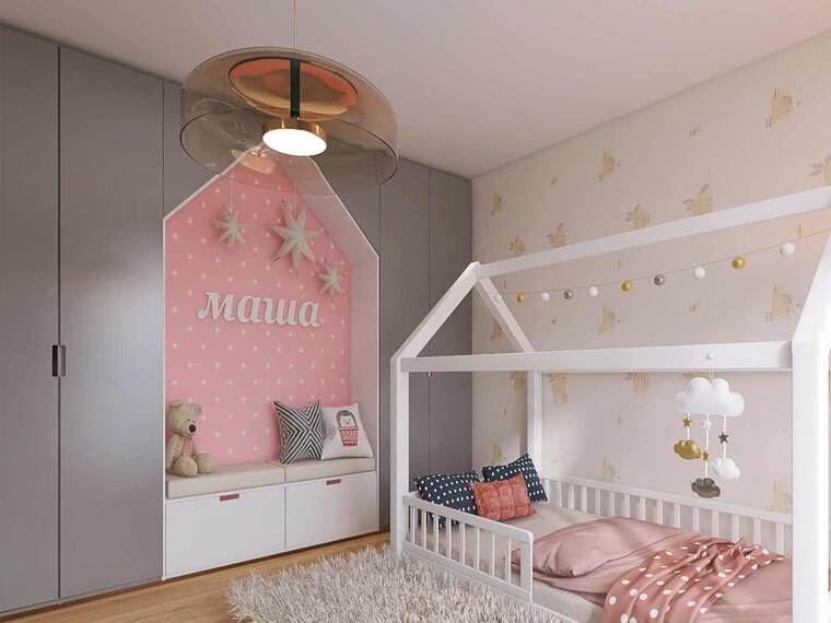 Online design Eclectic Kids Room by Nishtha S. thumbnail