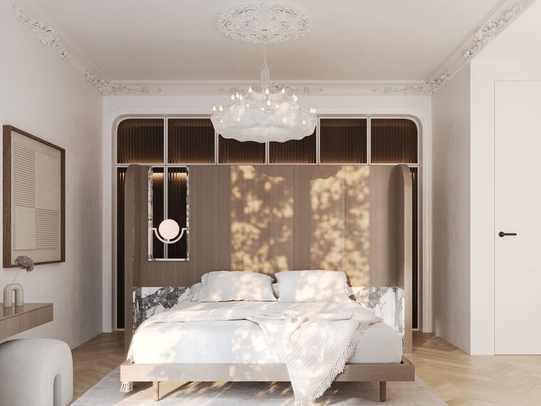 Online design Traditional Bedroom by Ilirida S. thumbnail