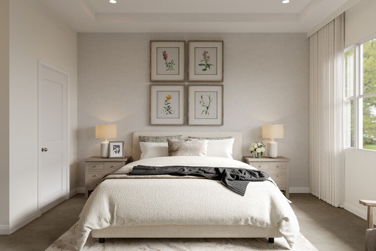 Online design Transitional Bedroom by Milana M. thumbnail