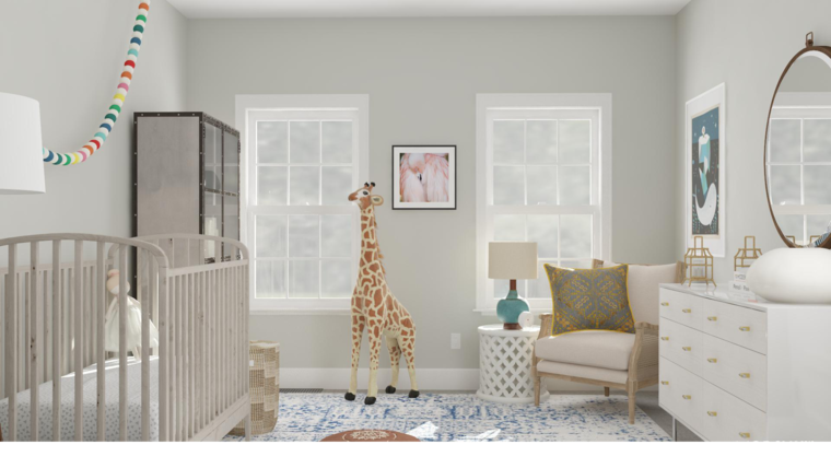 Online design Beach Nursery by Ebere O. thumbnail