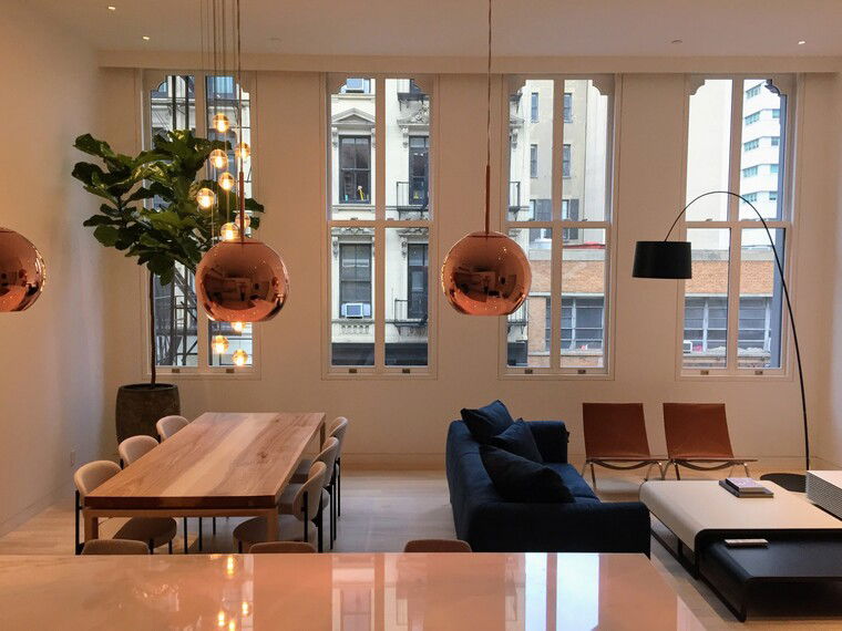 Online design Modern Combined Living/Dining by Joyce H. thumbnail