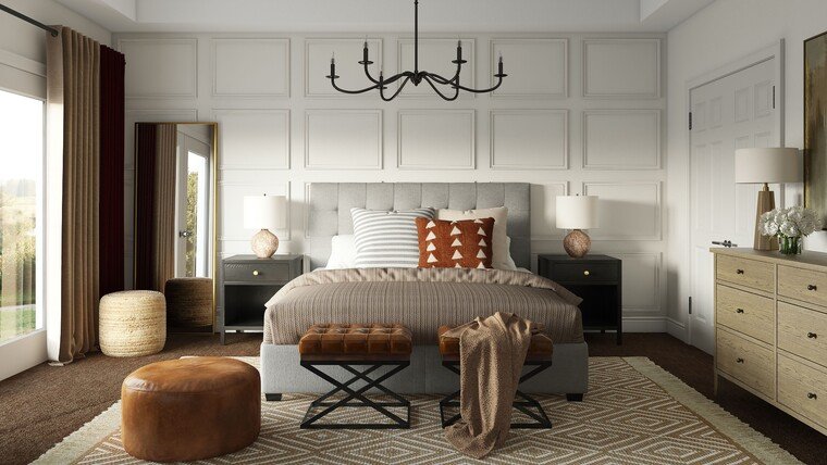 Online design Modern Bedroom by Aishwarya G. thumbnail