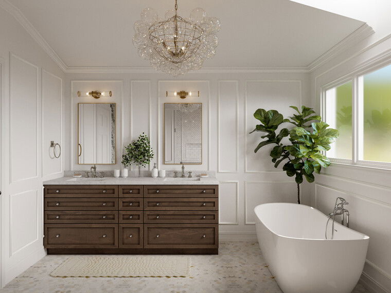 Online design Transitional Bathroom by Casey H. thumbnail