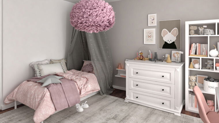 Diseño en línea Habitación Infantil Transicional por Petra P. miniatura