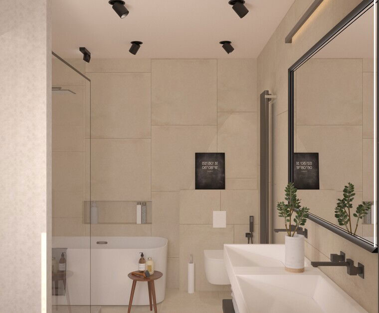 Online design Contemporary Bathroom by Anahit G. thumbnail