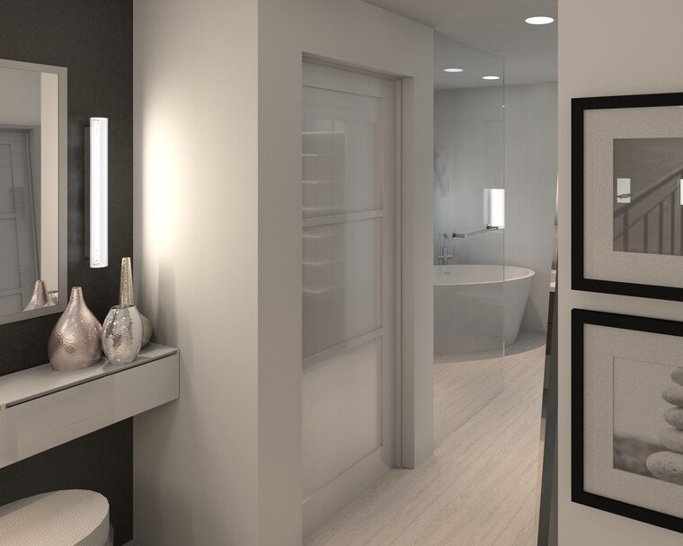 Online design Contemporary Bathroom by Lynda N thumbnail