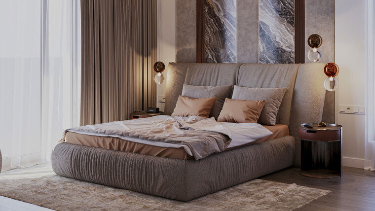 Online design Contemporary Bedroom by Cristian P. thumbnail