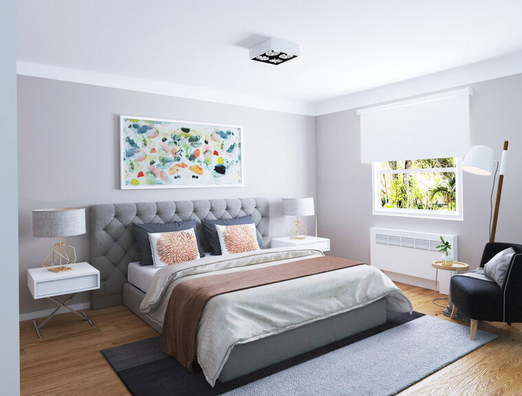 Diseño en línea Dormitorio Contemporáneo por Vale G. miniatura