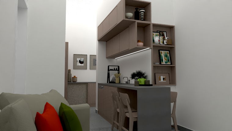 Diseño en línea Cocina Contemporánea por Eleni M. miniatura