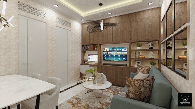Online design Glamorous Living Room by Warren L. thumbnail