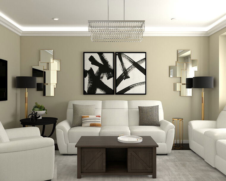 Online design Modern Living Room by Jessica S. thumbnail