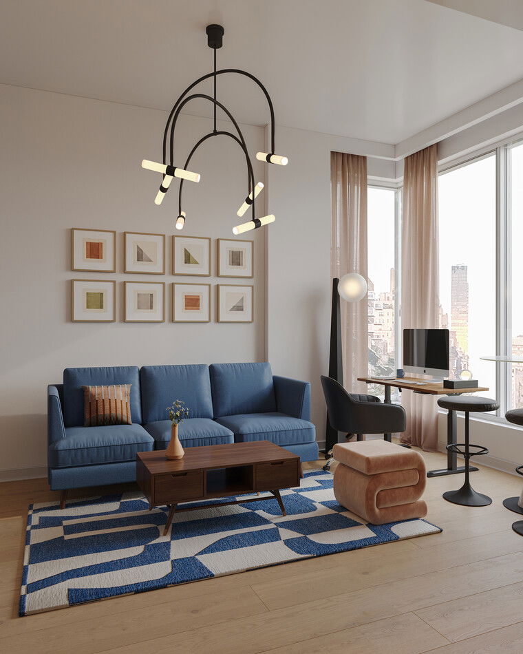 Diseño en línea Estudio moderno por Milana M. miniatura