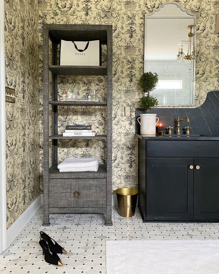 Online design Traditional Bathroom by Valerie D. thumbnail