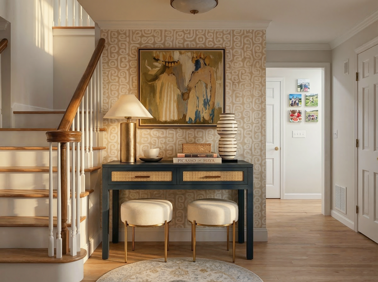 Online design Eclectic Hallway/Entry by Marlene R. thumbnail