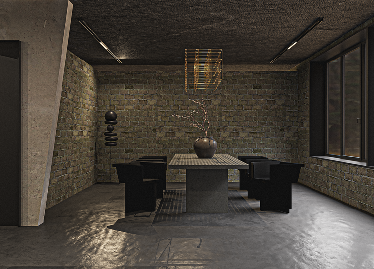 Online design Contemporary Dining Room by Sahar M. thumbnail