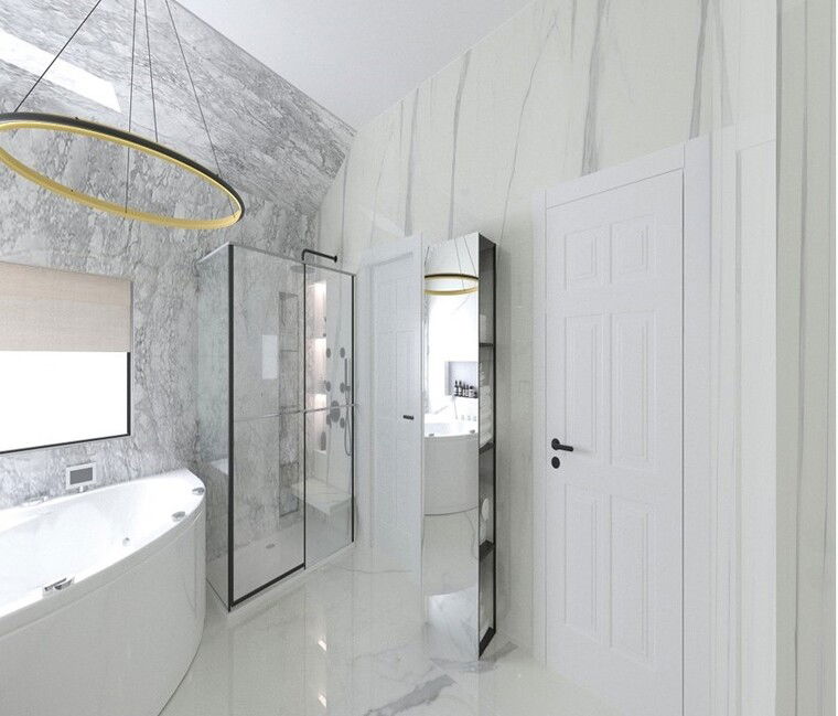 Diseño en línea Baño Ecléctico por Saida G. miniatura