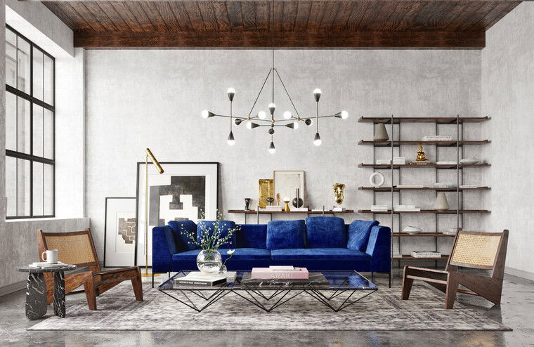 Online design Eclectic Living Room by Wiktoria G. thumbnail